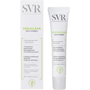 SVR SEBIACLEAR Mat & Pores Sebum-Regulator Cream  40ml
