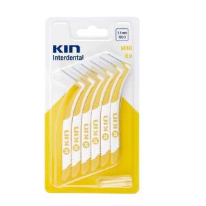 KIN INTERDENTAL BRUSHES Mini 1.1mm - 6 pcs