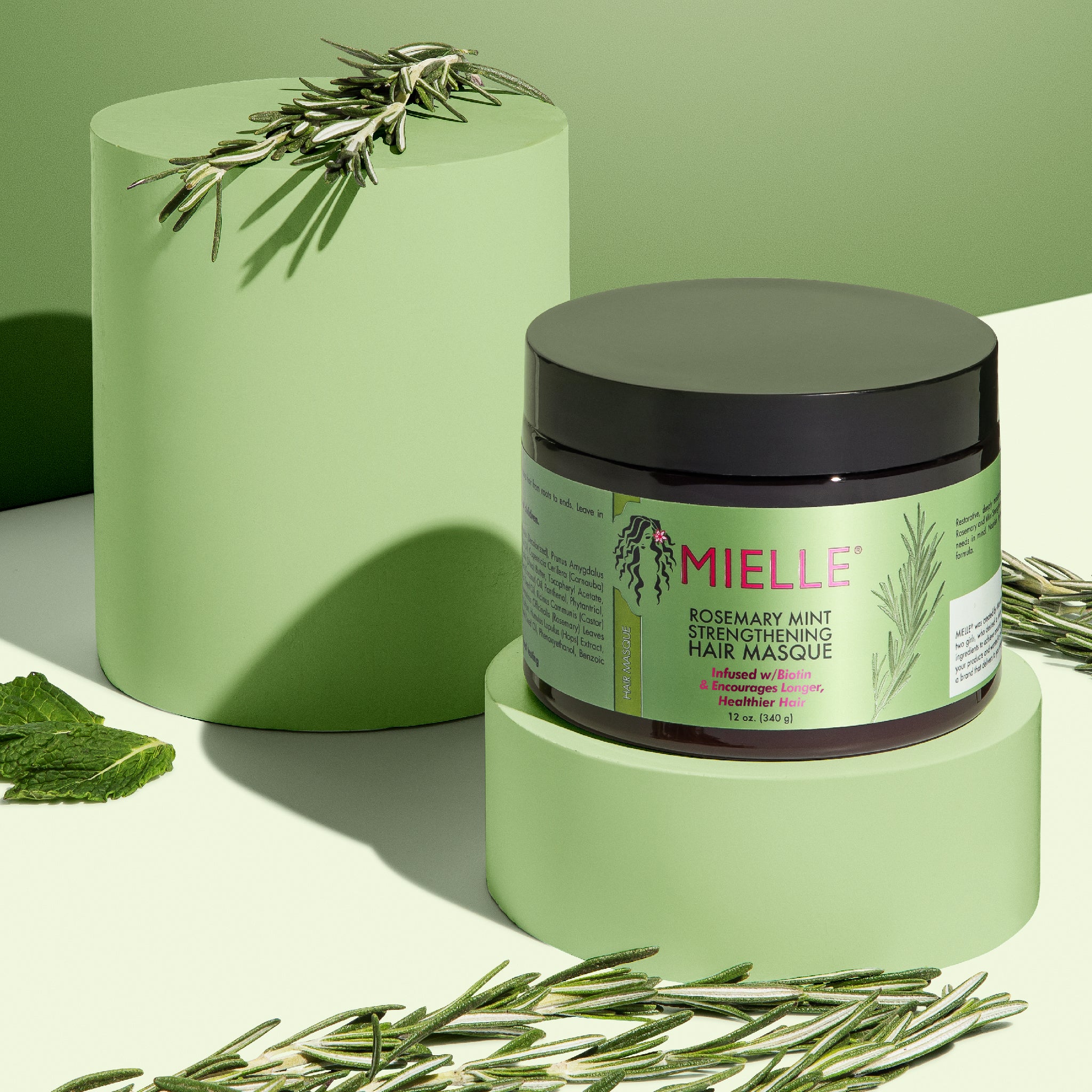 mielle organics  Rosemary Mint Strengthening Hair Masque